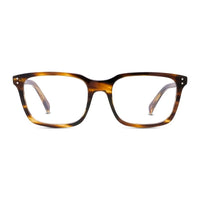 Celine Eyeglasses Square Full Rim, Flamed Havana Frame and Clear Demo Lenses Lens CL50081I056