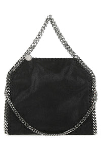 Stella Mccartney Women Black Shaggy Deer Mini Falabella Handbag
