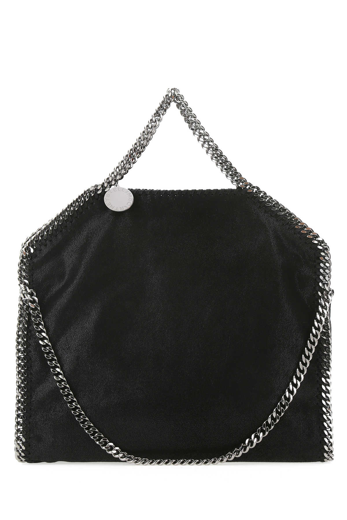 STELLA McCARTNEY Stella Mccartney Women Black Shaggy Deer Medium Falabella Handbag