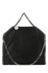 STELLA McCARTNEY Stella Mccartney Women Black Shaggy Deer Medium Falabella Handbag
