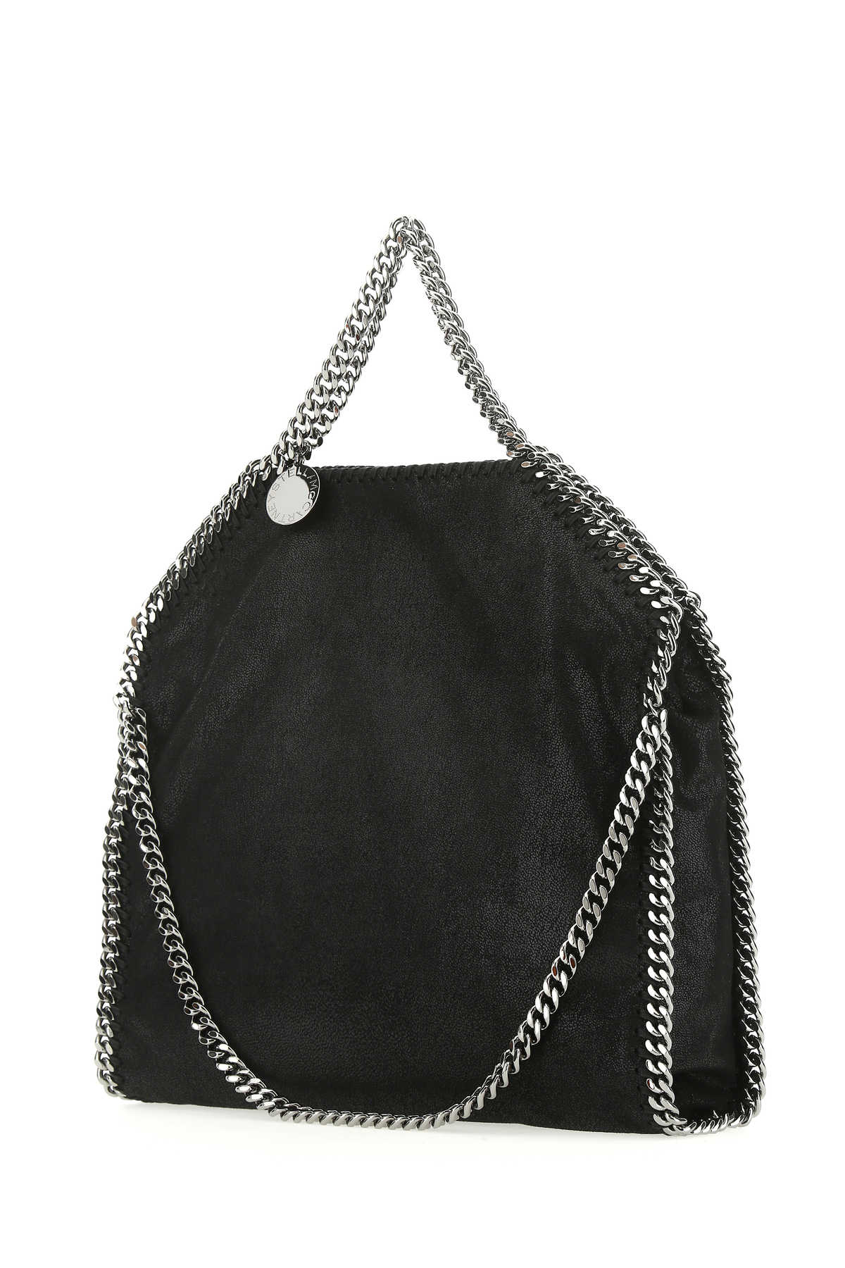 STELLA McCARTNEY Stella Mccartney Women Black Shaggy Deer Medium Falabella Handbag