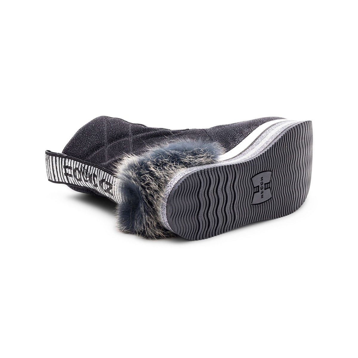 Hogan Fur-Trimmed Platform Boots
