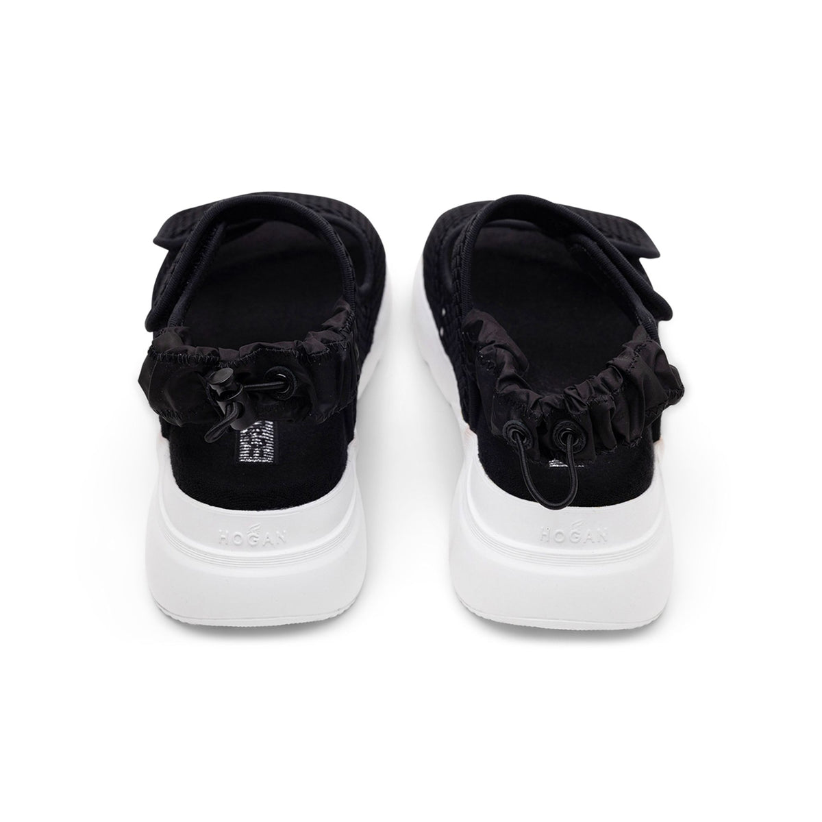 Hogan Touch-Strap Chunky Sandals