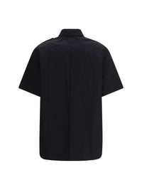 Prada Women Short-Sleeve Poplin Shirt