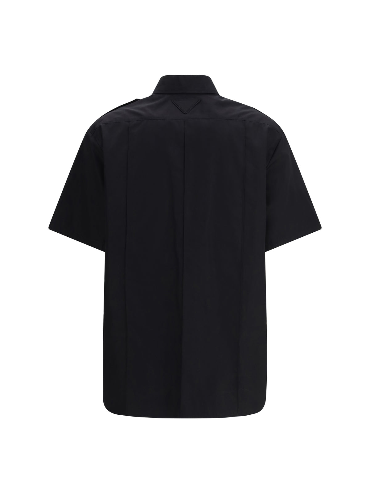 Prada Women Short-Sleeve Poplin Shirt