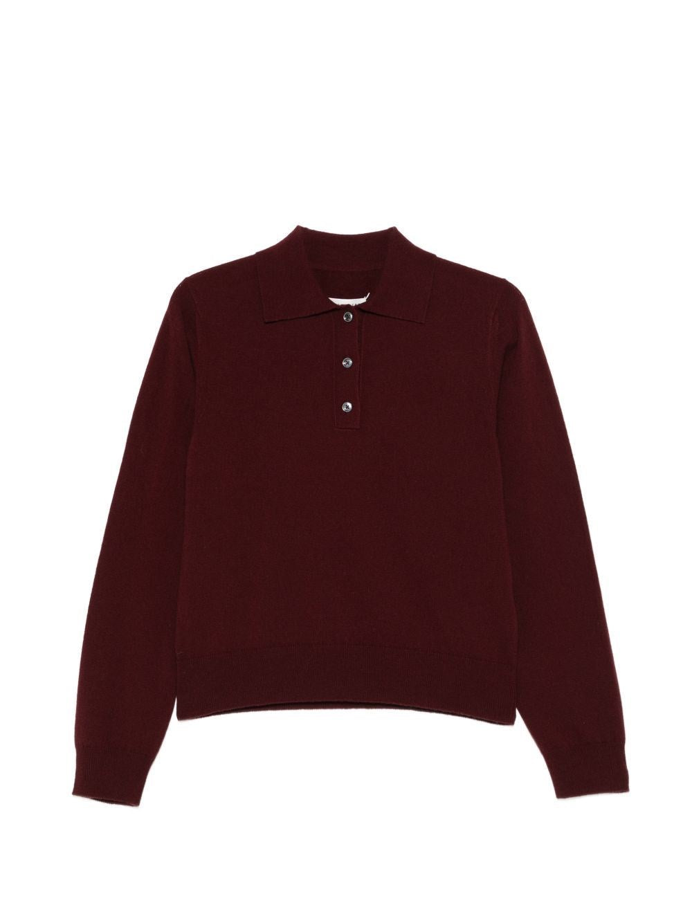 Maison Margiela Women Wool Polo Shirt