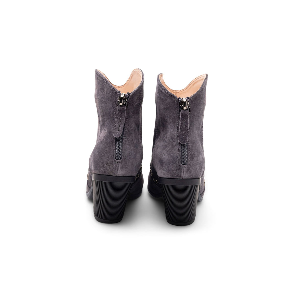 Hogan Eyelet-Embellished Suede Boots
