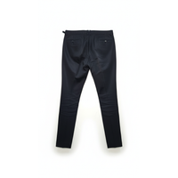 Tom Ford Cotton-Silk Blend Black Side-Adjuster Trousers