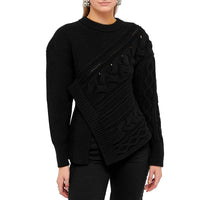 Alexander McQueen Alexander Mcqueen Asymmetric Wool Jumper Women