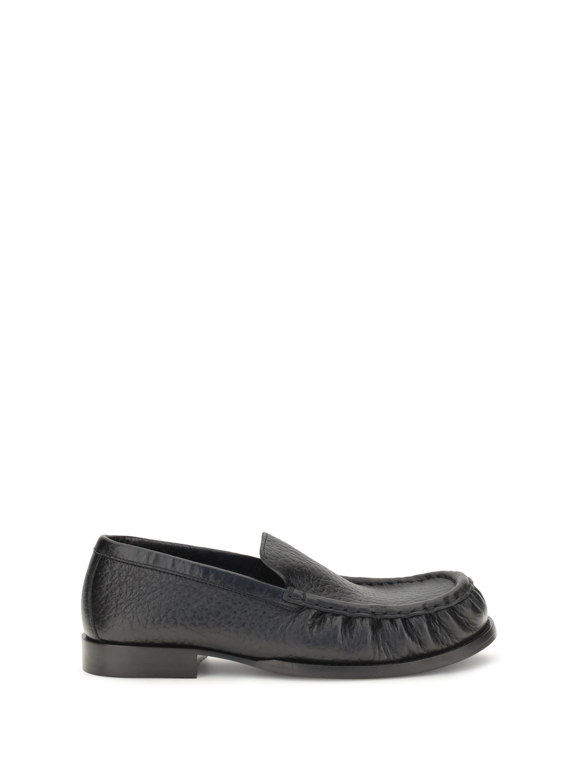 Dries Van Noten Women Grained Leather Loafers