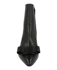 Ferragamo Womens Vince Leather Booties