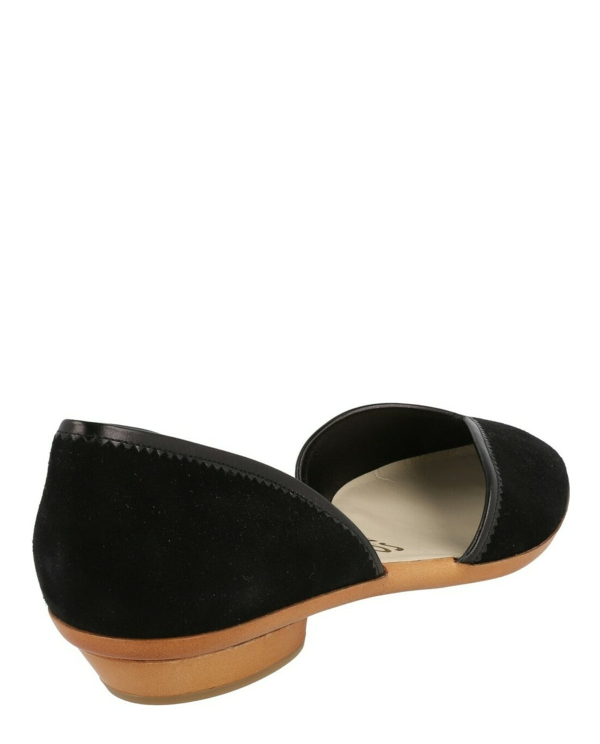 Ferragamo Womens Ira Archived Limited Edition 1959 Suede Ballet Flats
