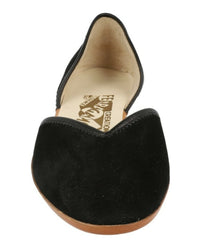 Ferragamo Womens Ira Archived Limited Edition 1959 Suede Ballet Flats