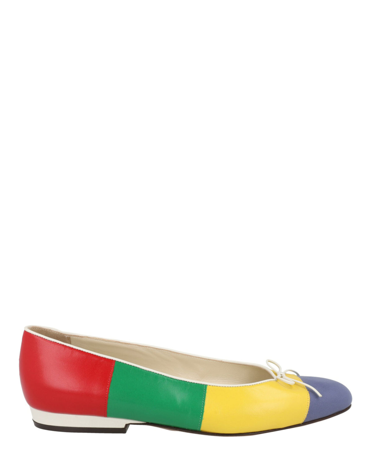 Ferragamo Womens Curiosa Archive Limited Edition 1922 Ballets Flats