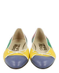 Ferragamo Womens Curiosa Archive Limited Edition 1922 Ballets Flats
