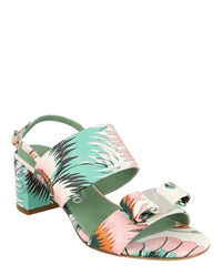 Ferragamo Womens Giulia Leather Sandals - Narrow Width
