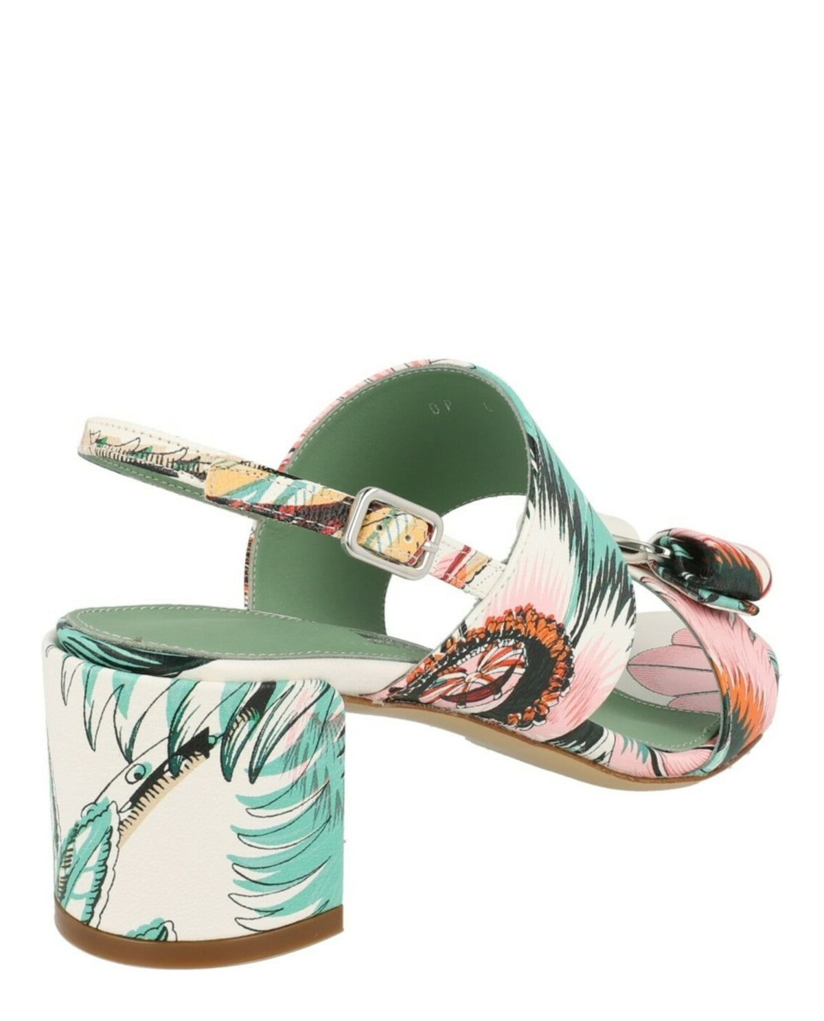 Ferragamo Womens Giulia Leather Sandals - Narrow Width