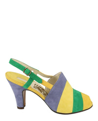 Ferragamo Womens Stripes Archive Limited Edition 1930s Sandals
