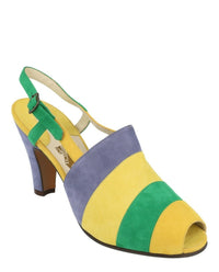 Ferragamo Womens Stripes Archive Limited Edition 1930s Sandals