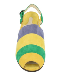 Ferragamo Womens Stripes Archive Limited Edition 1930s Sandals