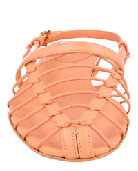 Ferragamo Womens Shay 10 Caged Slingback Sandals
