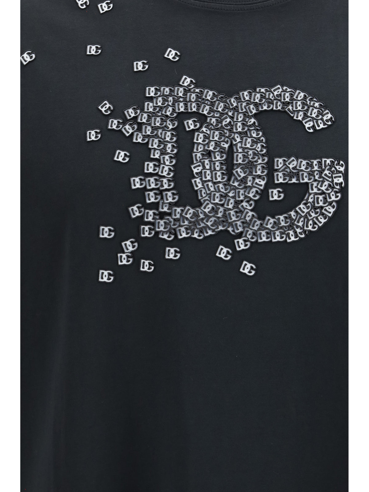 Dolce & Gabbana Men Cotton T-Shirt With Logo