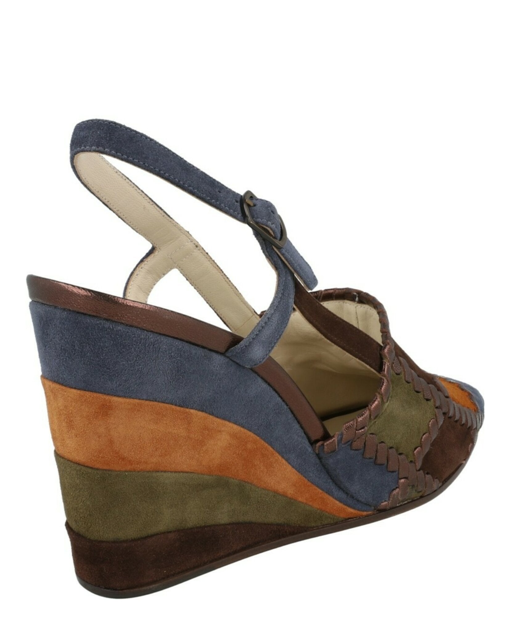 Ferragamo Ferragamo Womens Arlequin Archived Limited Edition 1947 Wedges