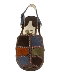 Ferragamo Ferragamo Womens Arlequin Archived Limited Edition 1947 Wedges
