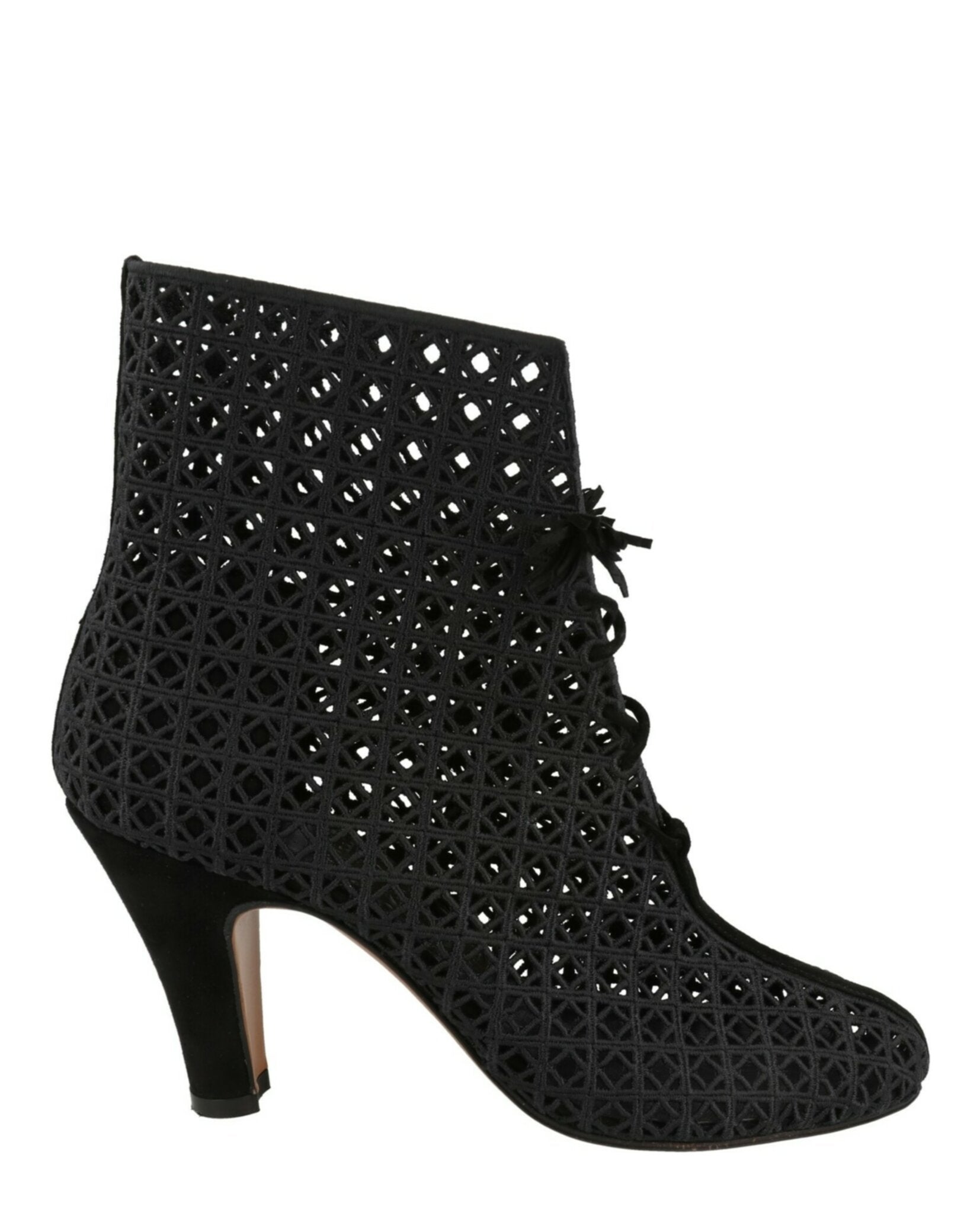 Ferragamo Ferragamo Womens Merletto Archive Limited Edition 1948 Ankle Boots