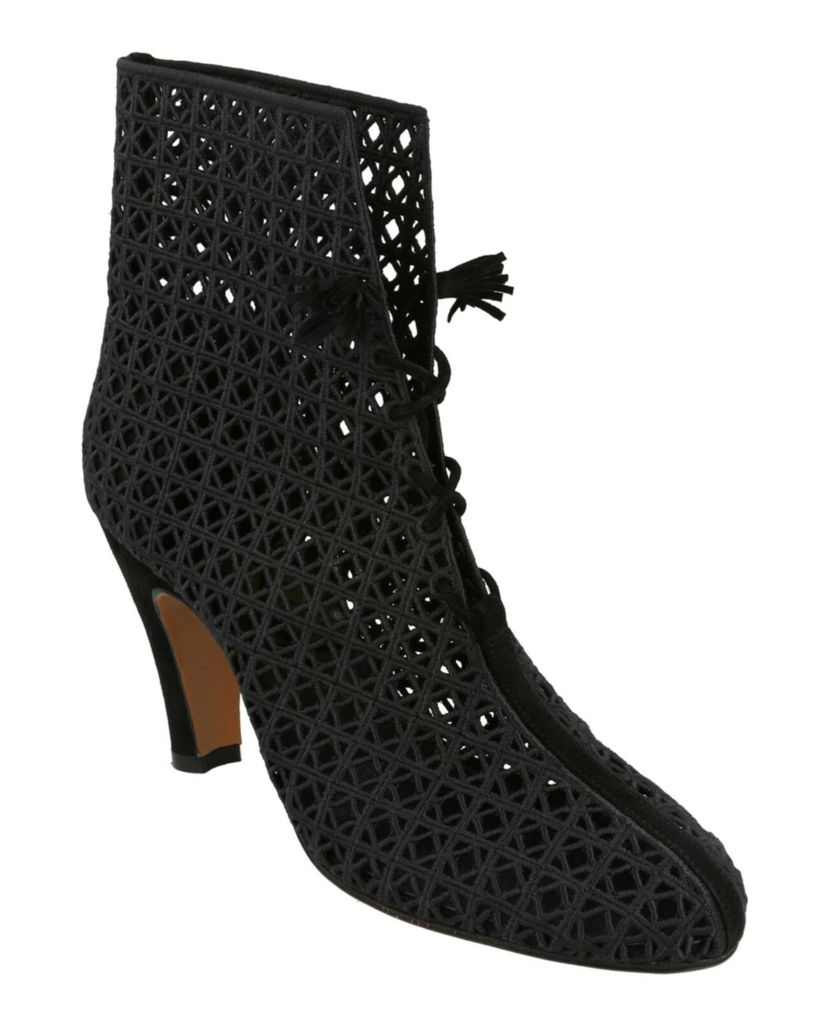 Ferragamo Ferragamo Womens Merletto Archive Limited Edition 1948 Ankle Boots