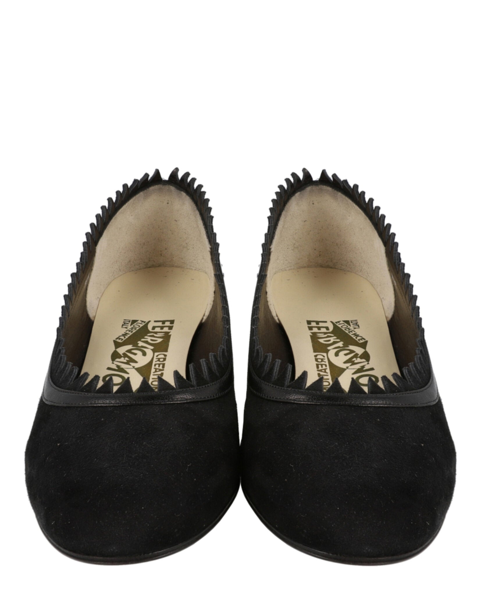 Ferragamo Womens Frania Archive Limited Edition 1950s Pumps