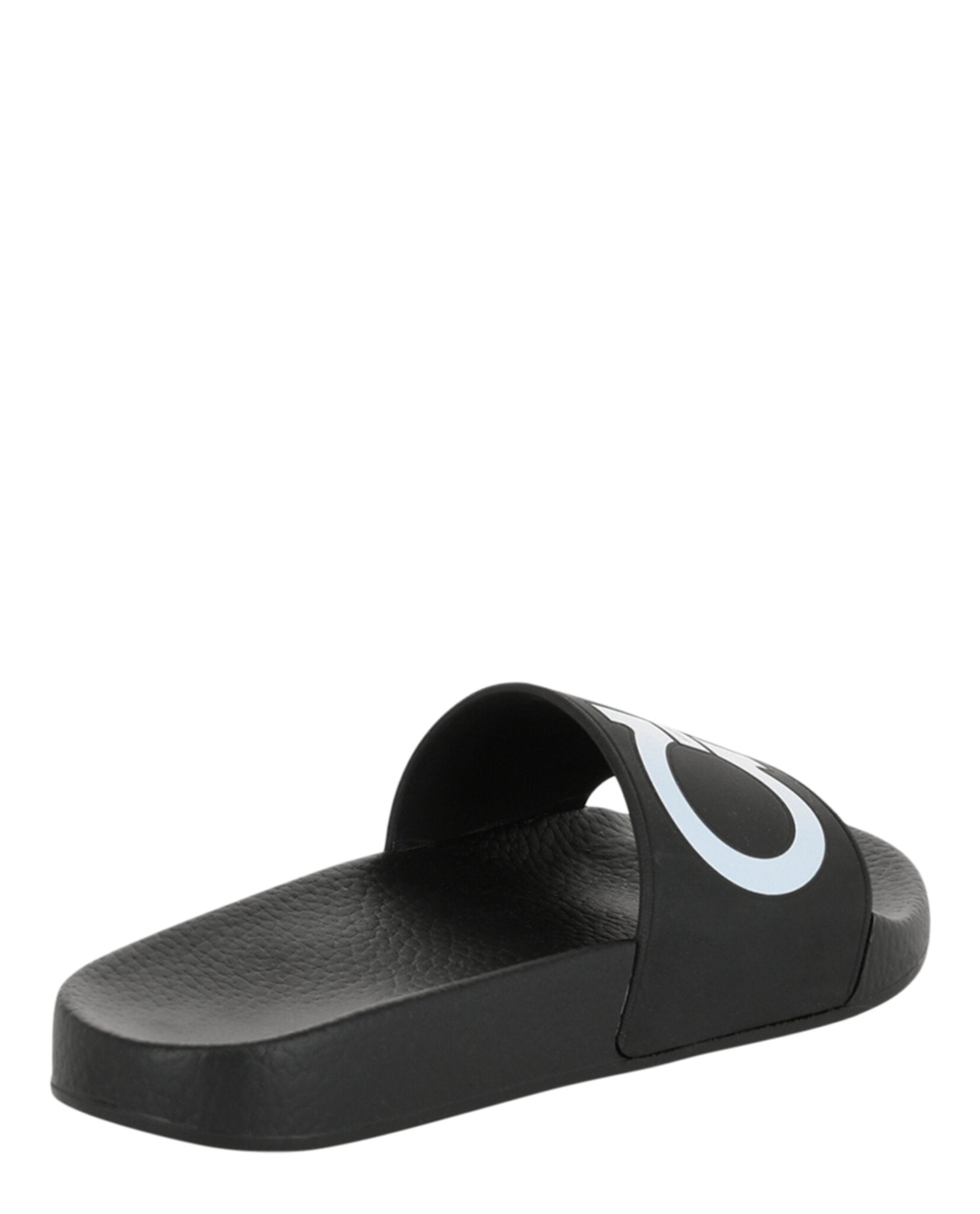 Ferragamo Womens Groovy Dual Gancini Slides