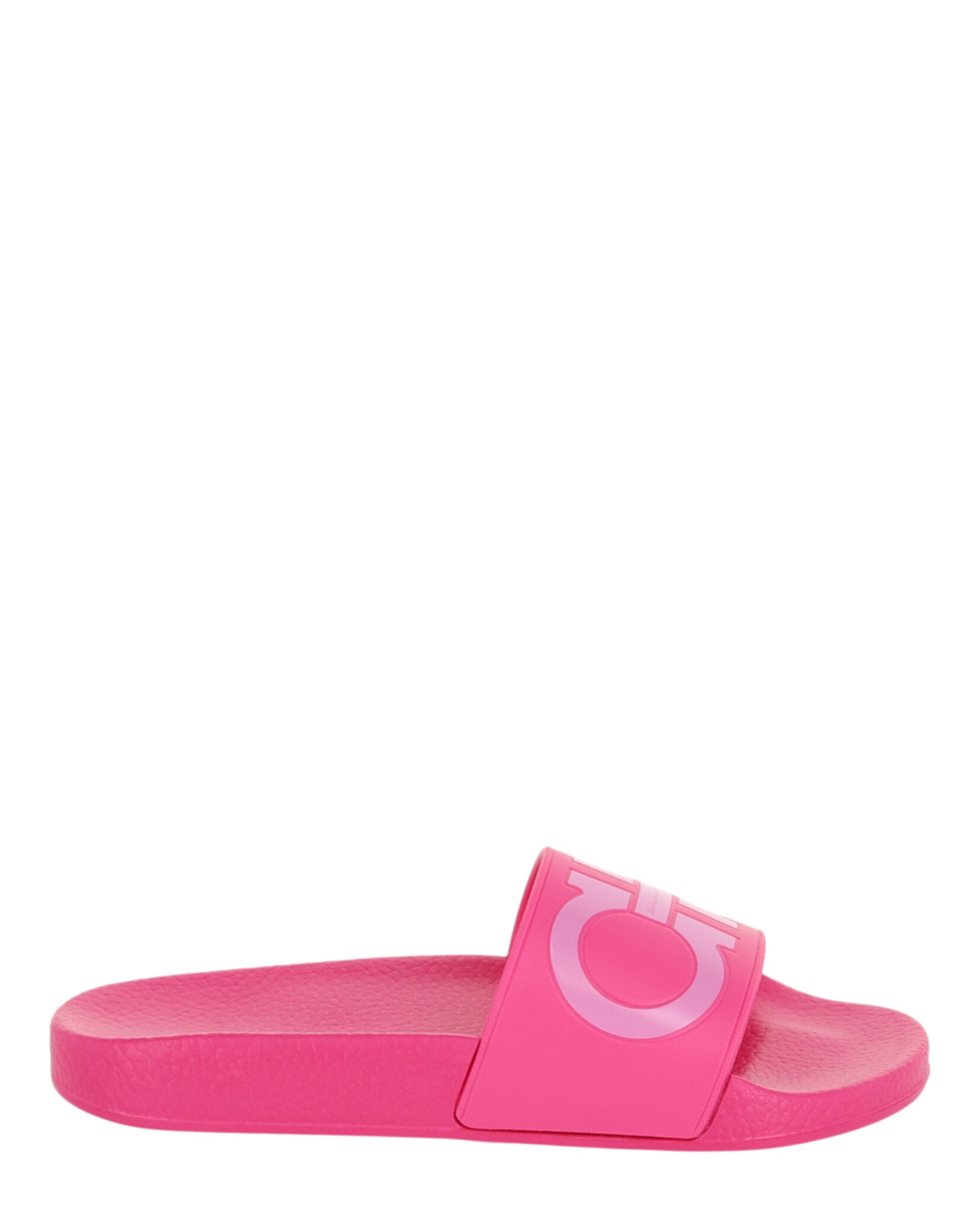 Ferragamo Womens Groovy Dual Gancini Slides