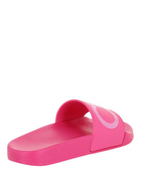 Ferragamo Womens Groovy Dual Gancini Slides