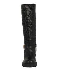 Ferragamo Womens Shiran Knee-High Leather Boot