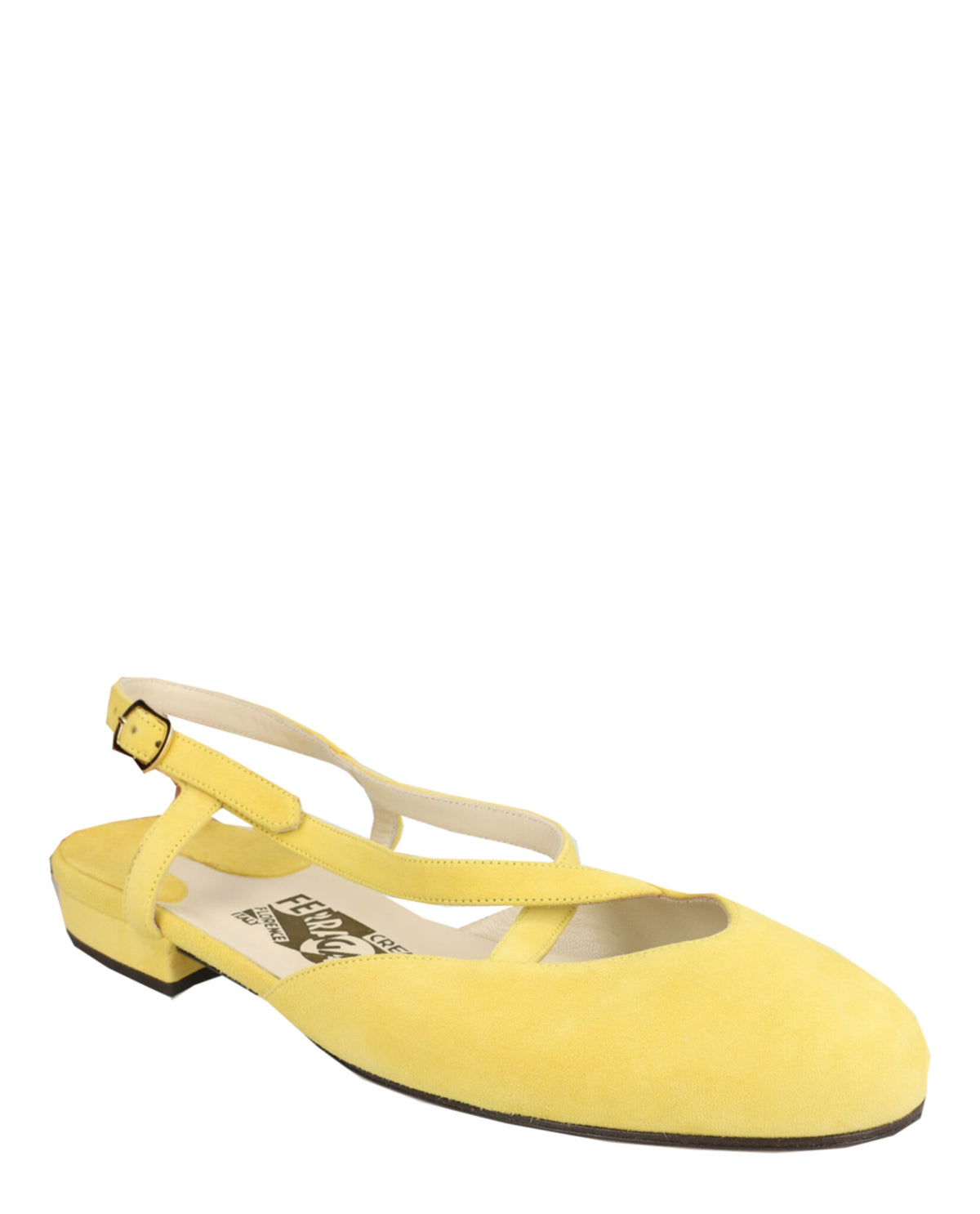 Ferragamo Womens Oxalia Archive Limited Edition 1950's Flats