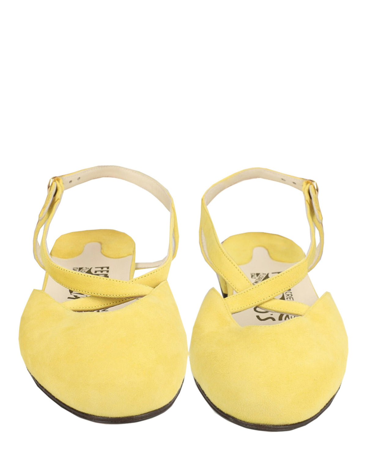 Ferragamo Womens Oxalia Archive Limited Edition 1950's Flats