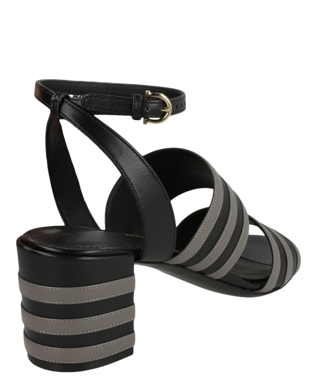 Ferragamo Womens Diandra Block Heel Sandals - Narrow Width