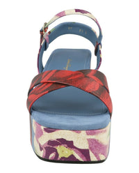 Ferragamo Ferragamo Womens Eleny Strappy Platform Sandals