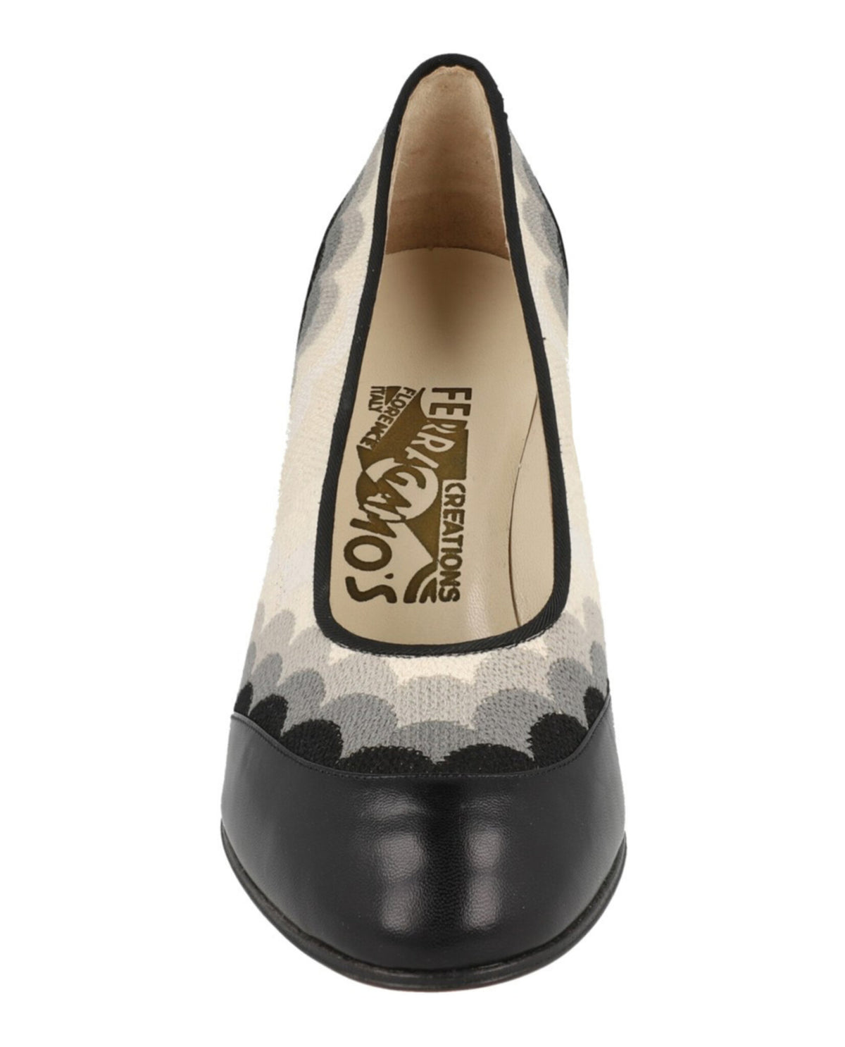 Ferragamo Womens Signorinella Archinve Limited Edition 1930's Pumps