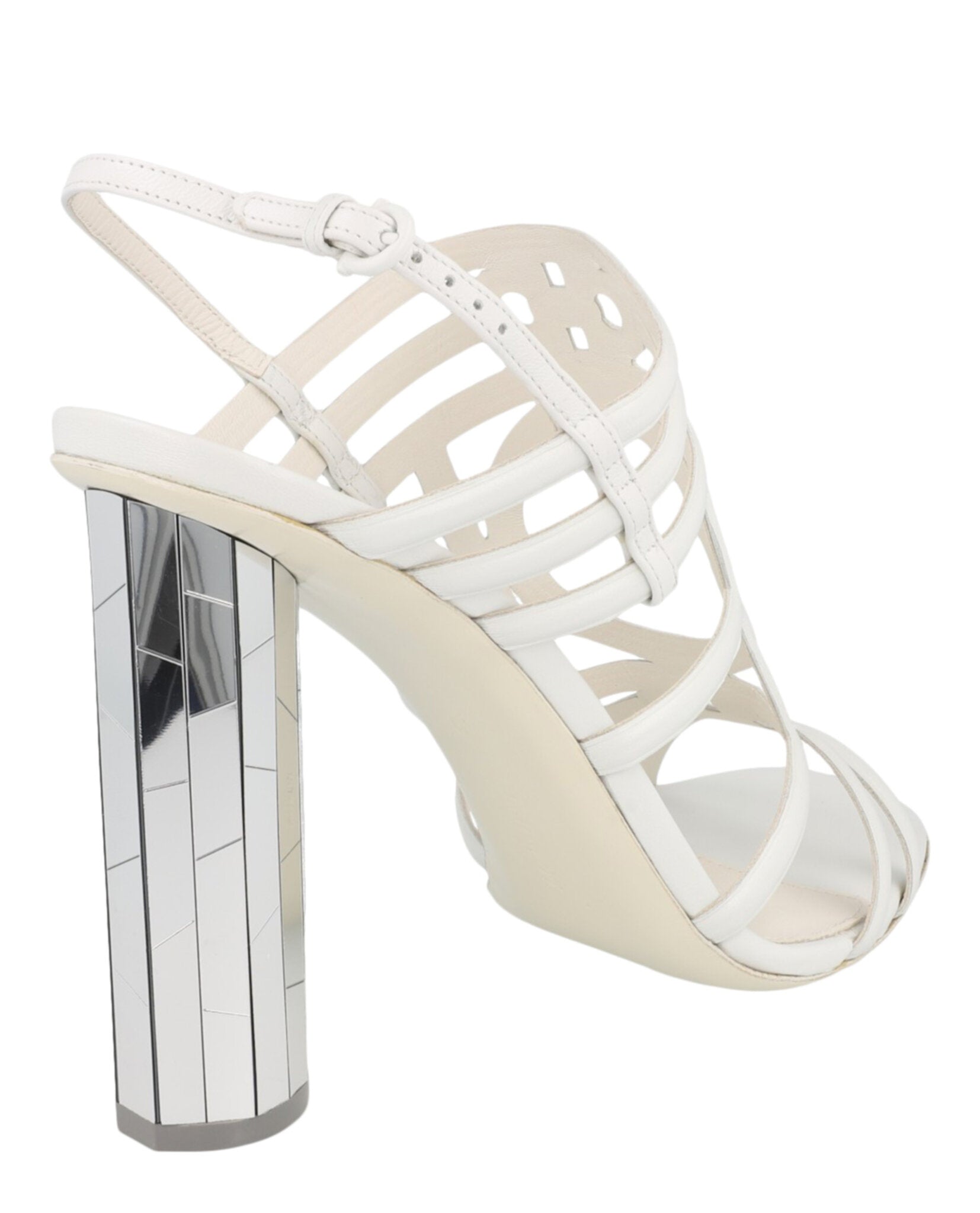 Ferragamo Womens Florenza X Slingback Heel Sandals