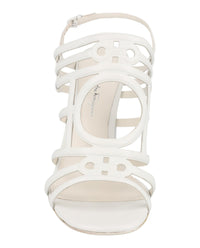 Ferragamo Womens Florenza X Slingback Heel Sandals