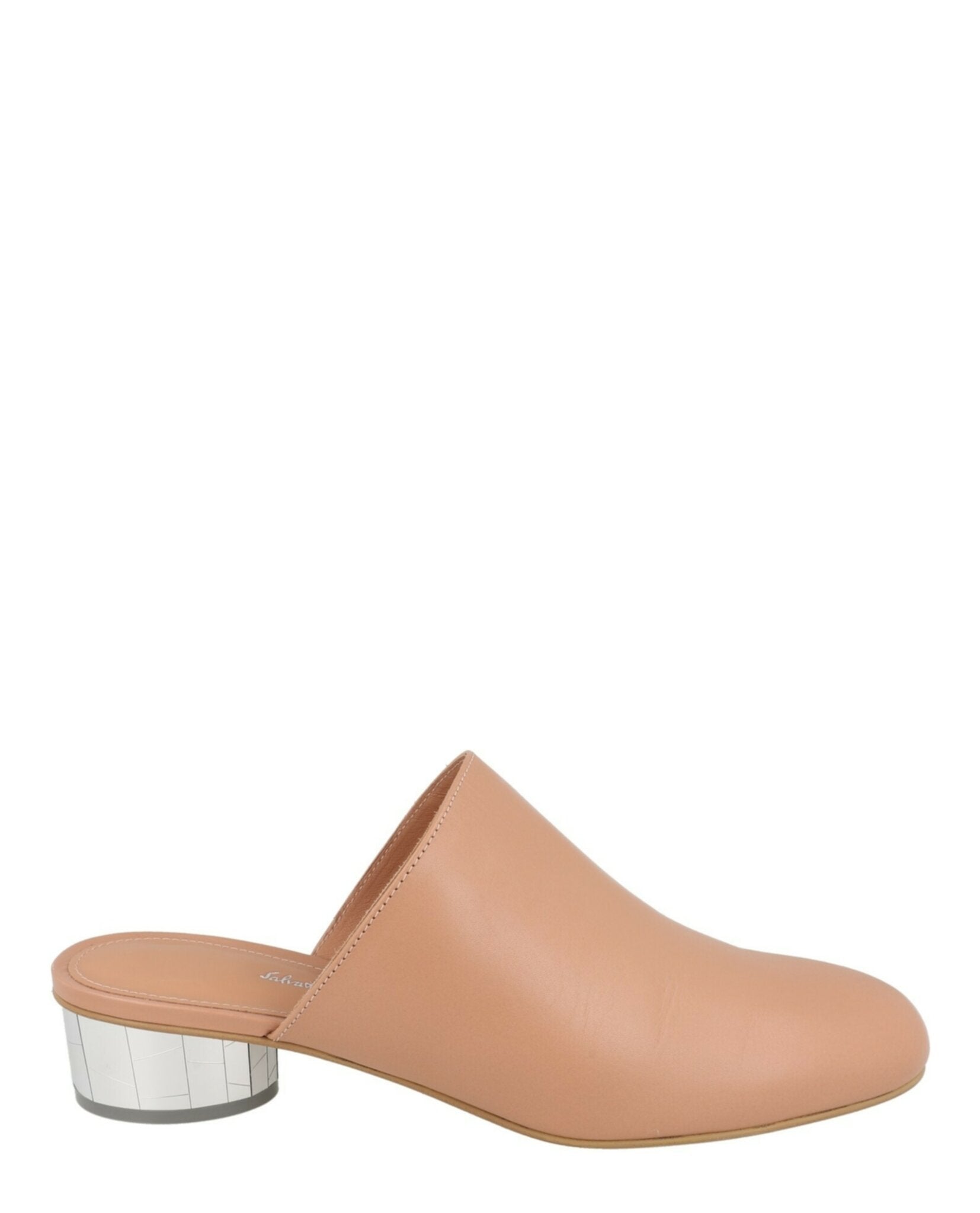 Ferragamo Ferragamo Womens Floy Leather Mules