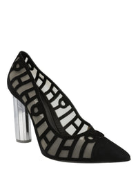 Ferragamo Womens Florise X5 Suede Pumps