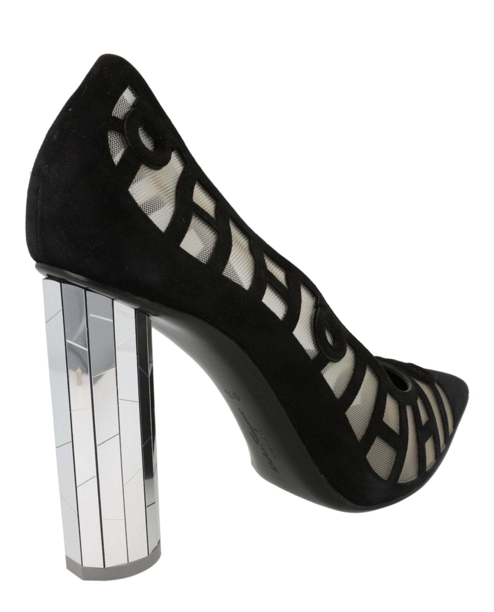 Ferragamo Womens Florise X5 Suede Pumps