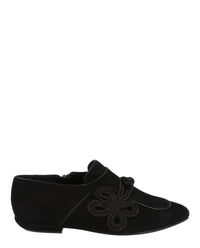Ferragamo Womens Althea Suede Loafers