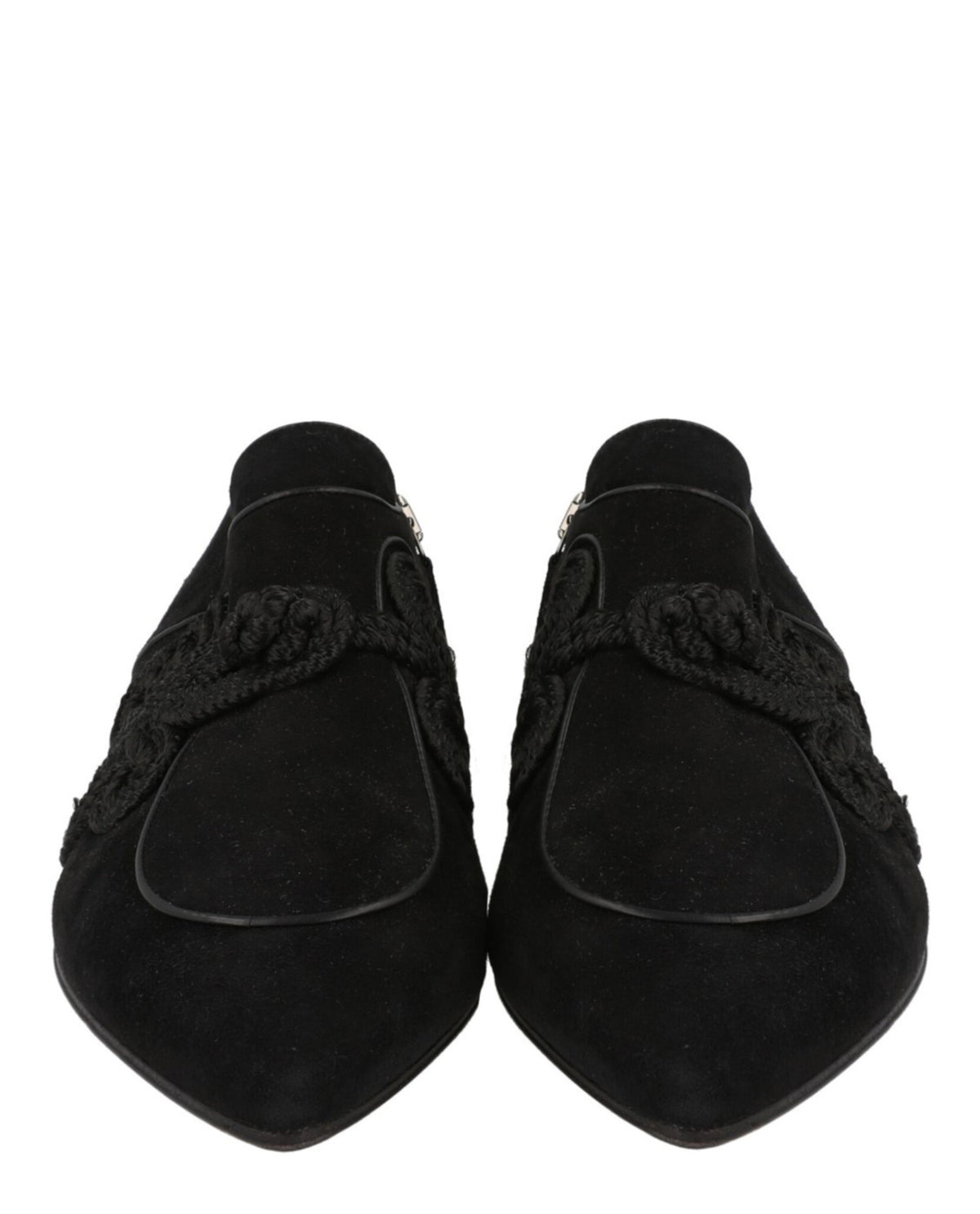 Ferragamo Womens Althea Suede Loafers