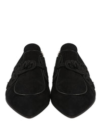 Ferragamo Womens Althea Suede Loafers