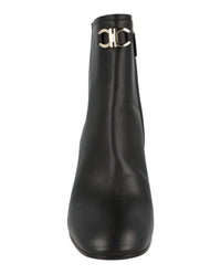 Ferragamo Womens Catuja Leather Booties