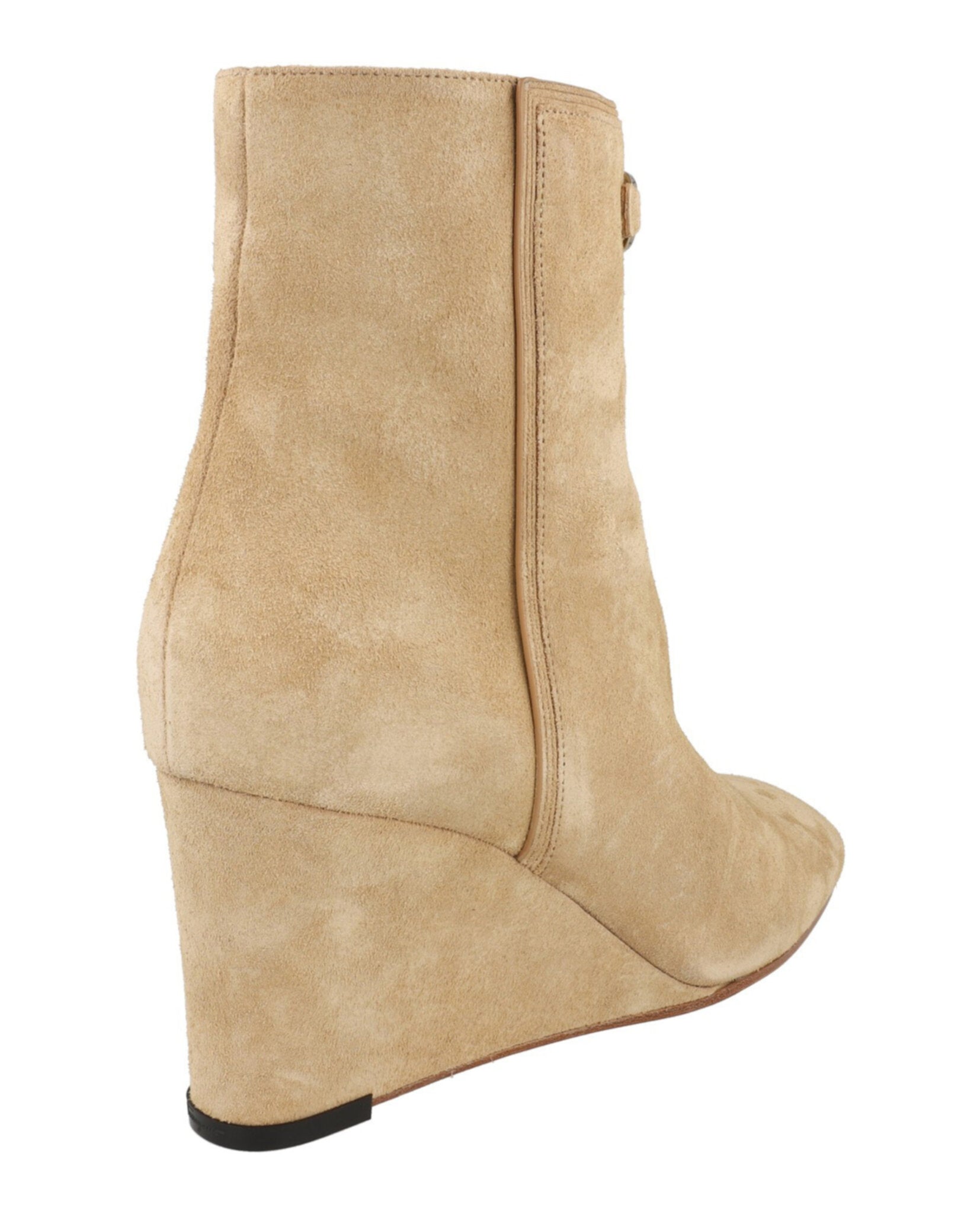 Ferragamo Womens Catuja 70 Suede Ankle Booties
